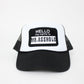 EVOL MR.A**HOLE TRUCKER HAT BLACK AND WHITE