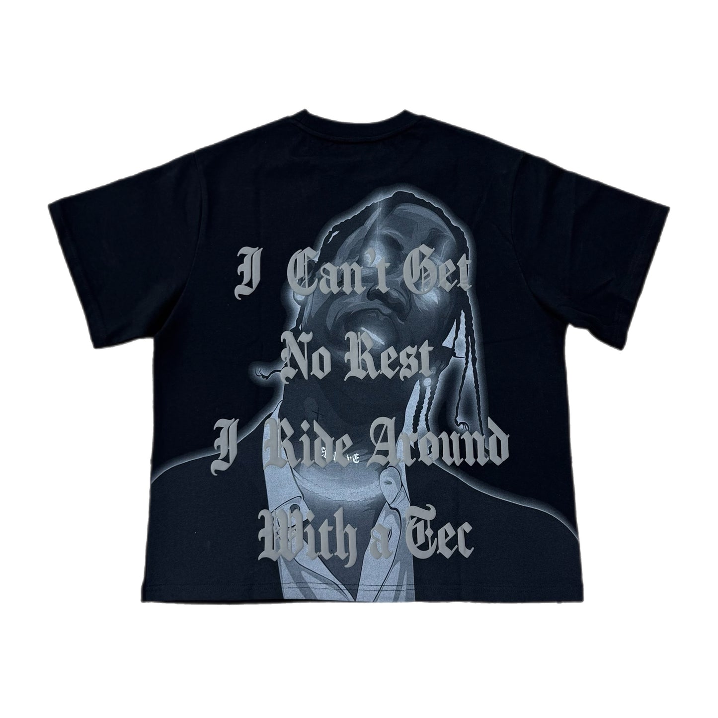 EVOL+VE "PARANOID" Heavy Tee Black/Grey