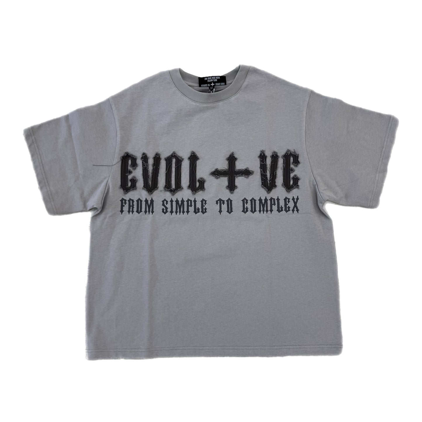 EVOL+VE From Simple to Complex Tee Grey/Black