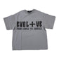 EVOL+VE From Simple to Complex Tee Grey/Black