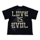 EVOL+VE Till Death Skeleton Heavy Tee Black