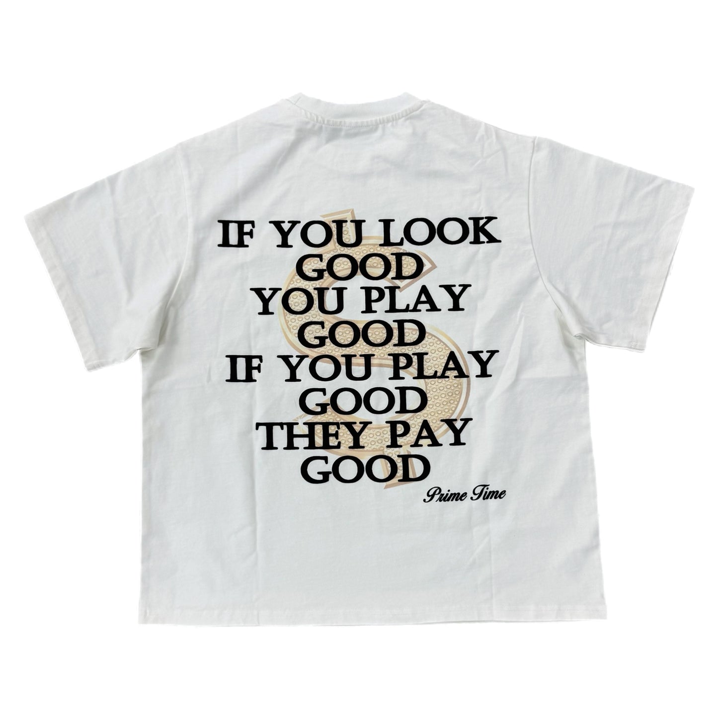 EVOL+VE Deion Pay Good Heavy Tee White