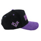 EVOL + VE CORDUROY TRUCKER HAT BLACK/PURPLE