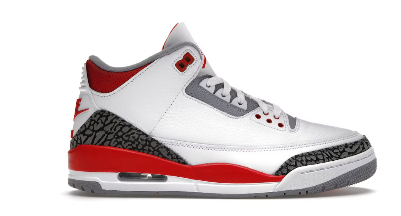 Jordan 3 Retro Fire Red (2022)