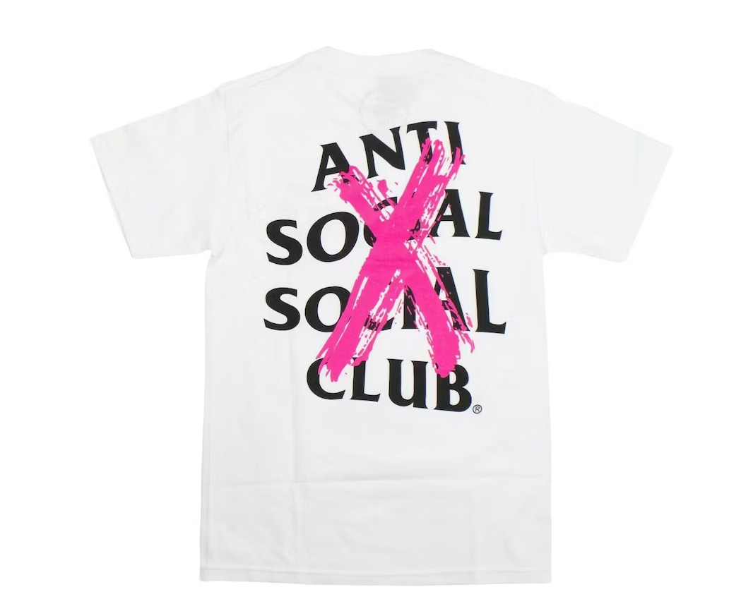 Anti Social Social Club Cancelled T-shirt White