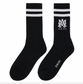 AMIRI Black & White Ribbed M.A. Socks