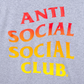Anti Social Social Club Hot At First Tee Grey