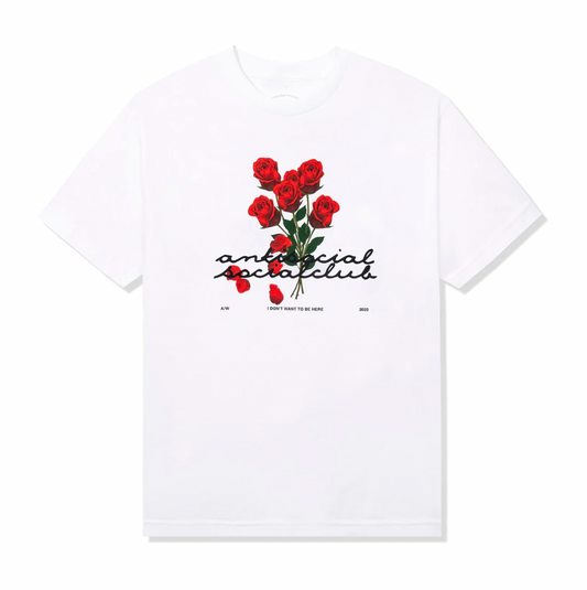 Anti Social Social Club Don't Worry About Me Tee White