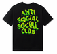 Anti Social Social Club Melt Away Tee Black
