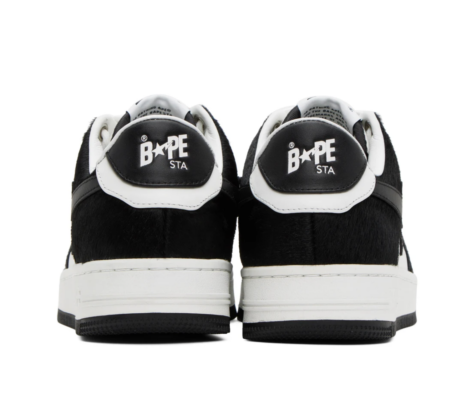 BAPE Black & White STA #1 Sneakers