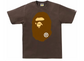 BAPE Big Ape Head Tee Brown