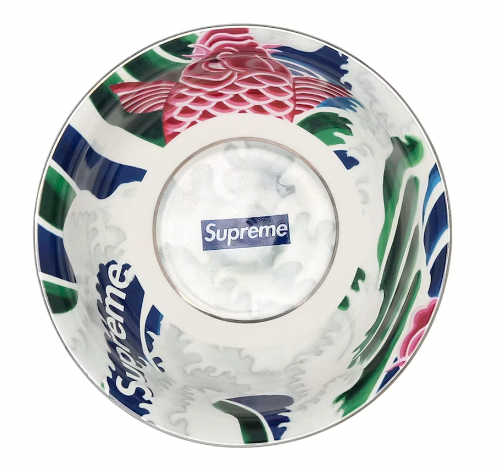 Supreme Waves Ceramic Bowl Multicolor