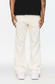 Purple Brand Mwt Fleece Flared Pant Off-White/Red