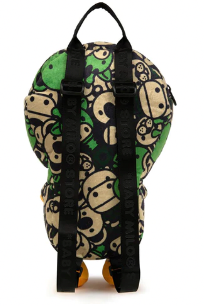BAPE BABY MILO PLUSH BACKPACK GREEN – Upper Level 916 BAPE BABY MILO PLUSH BACKPACK GREEN – Upper Level 916