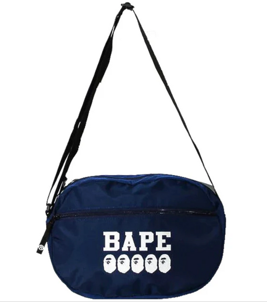 A Bathing Ape "Ape Head" Shoulder Bag