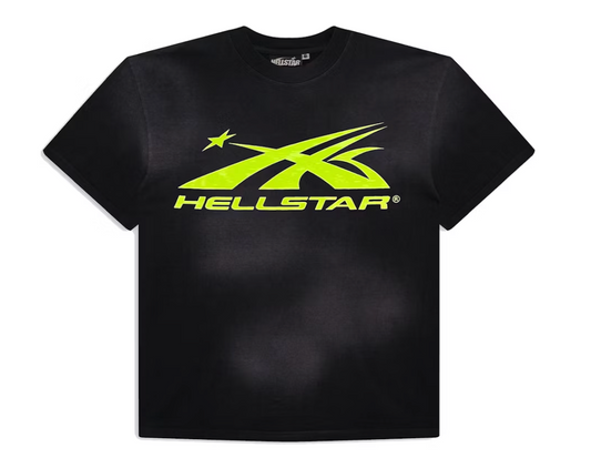 Hellstar Sports Core Logo Gel T-shirt Light Green