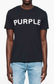 Purple Brand Clean Jersey Short Slv Logo Tee