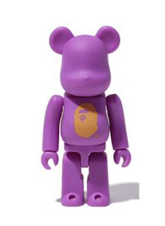 Bearbrick Los Angeles Exclusive 100% Bearbrick Purple/Gold