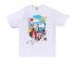 BAPE Japan Culture Ape Head Tee White