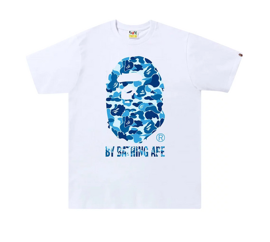 BAPE ABC Camo By Bathing Ape Tee White/Blue