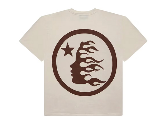 Hellstar Classic T-shirt (Gel Print) White/Brown