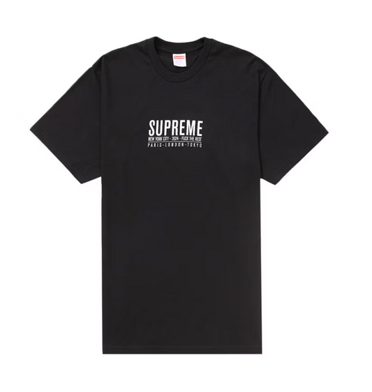 Supreme Paris Tee Black