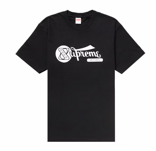 Supreme Records Tee Black