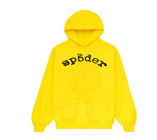 Sp5der Legacy Hoodie Yellow