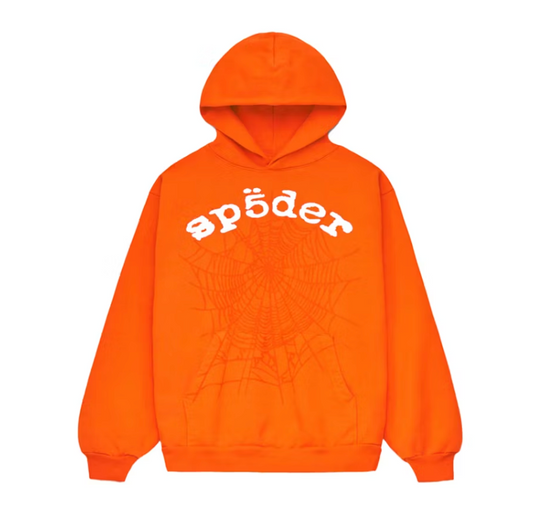 Sp5der Legacy Hoodie Orange