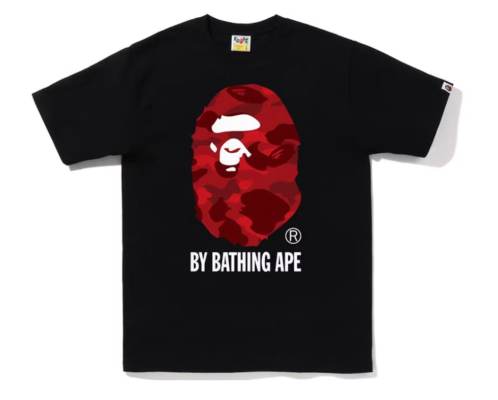 BAPE Color Camo By Bathing Ape Tee (FW22) Black Red