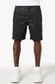 Guapi All Black Embellished Denim Shorts