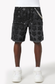 Guapi Obsidian Black Stars Denim Shorts