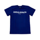 Lonely Nights EST. 2021 Wings Tee Blue/White