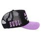 EVOL Sip Lean Trucker Hat Black/Purple (Suede Edition)