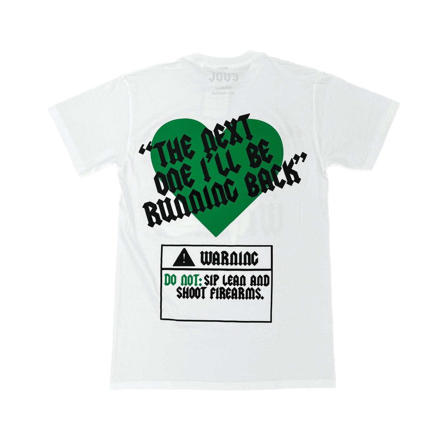 EVOL Double Cup Tee White/Green