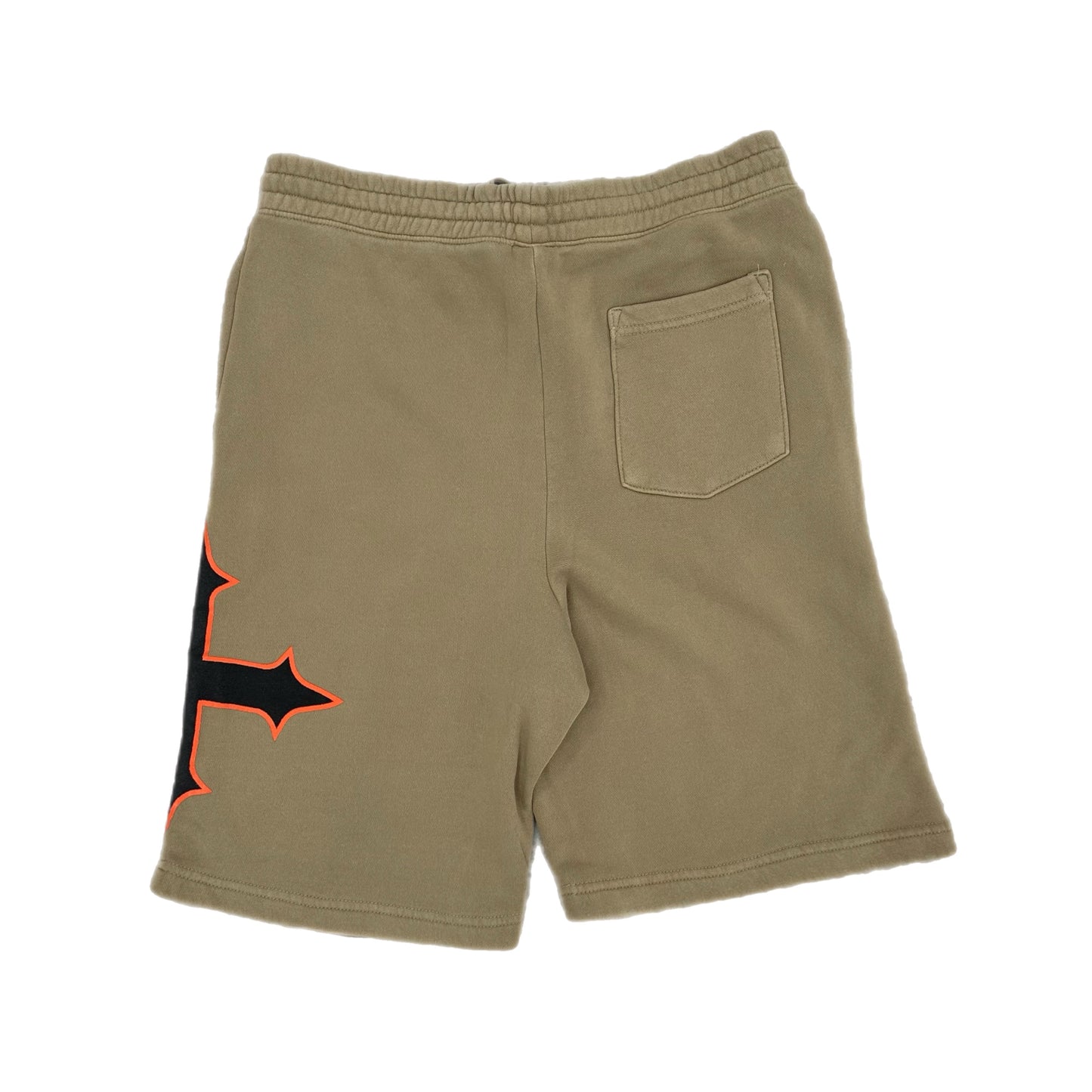 EVOL+VE From Simple To Complex Logo Shorts Cream/Orange