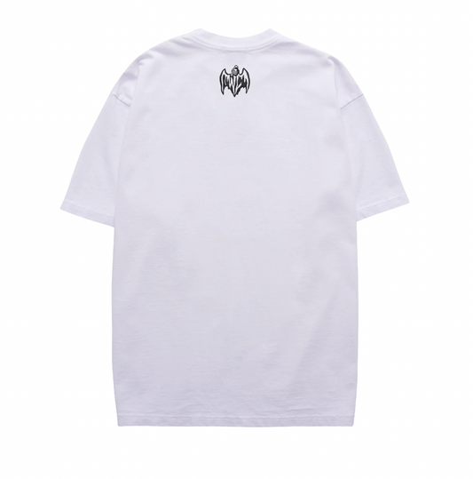 Warren Lotas Liquid Metal Tee White
