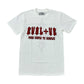 EVOL+VE From Simple To Complex Logo Tee White/Red