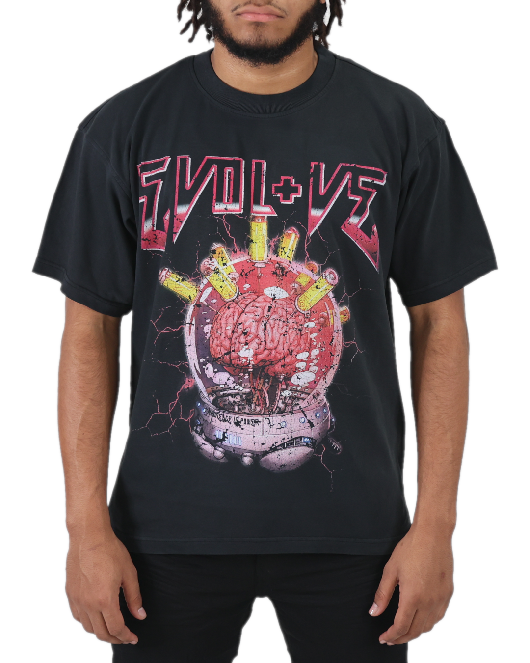 EVOL+VE Feed Your Mind Tee – Upper Level 916