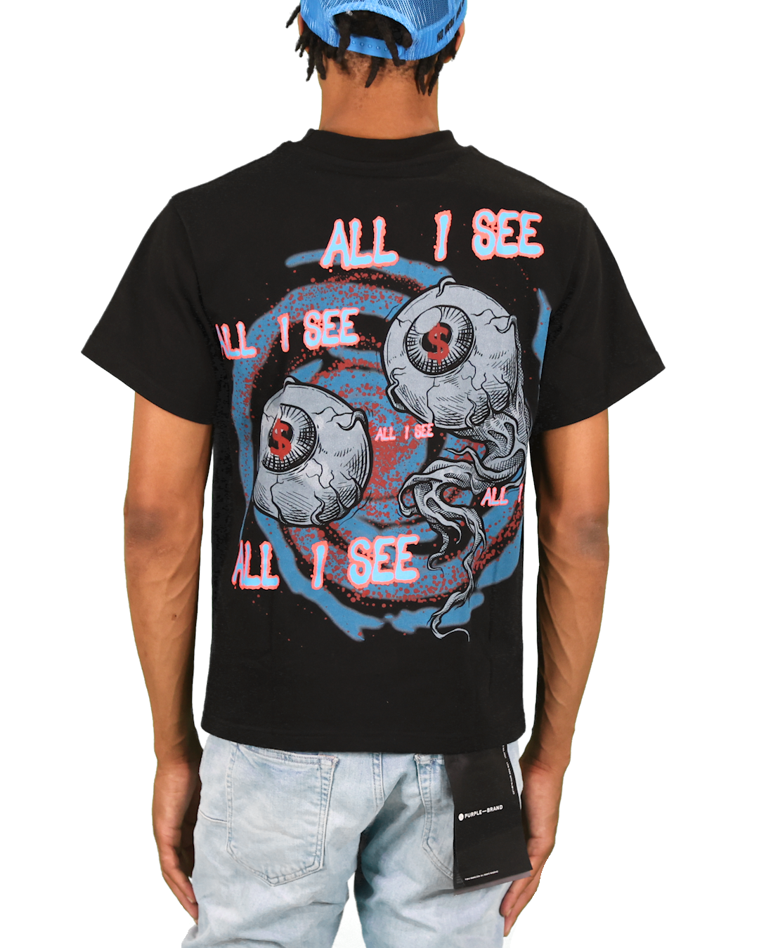 EVOL+VE All I See Heavy Tee Black/Blue