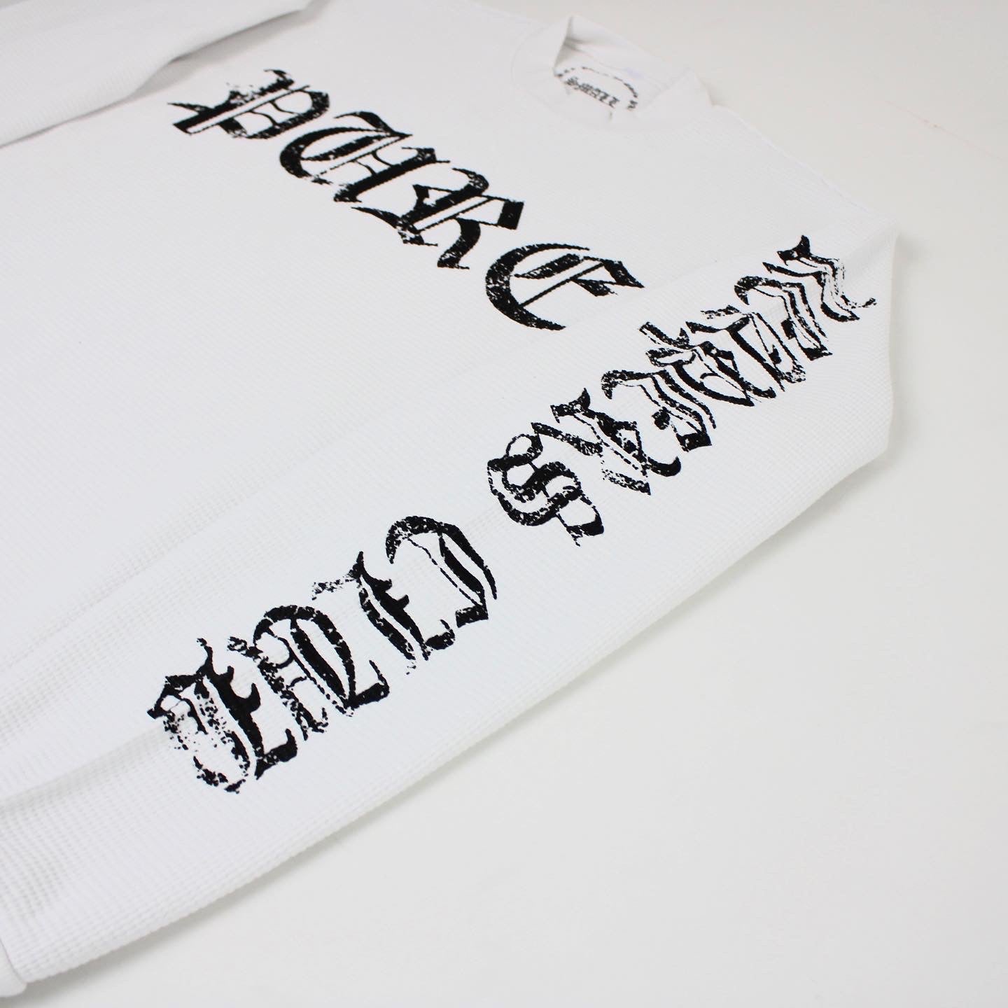 Pain is Pure Reapers Club L/S Thermal White/Black