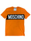 Moschino Logo Band Orange Tee