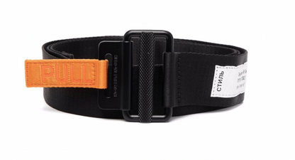Heron Preston logo-detail buckle belt