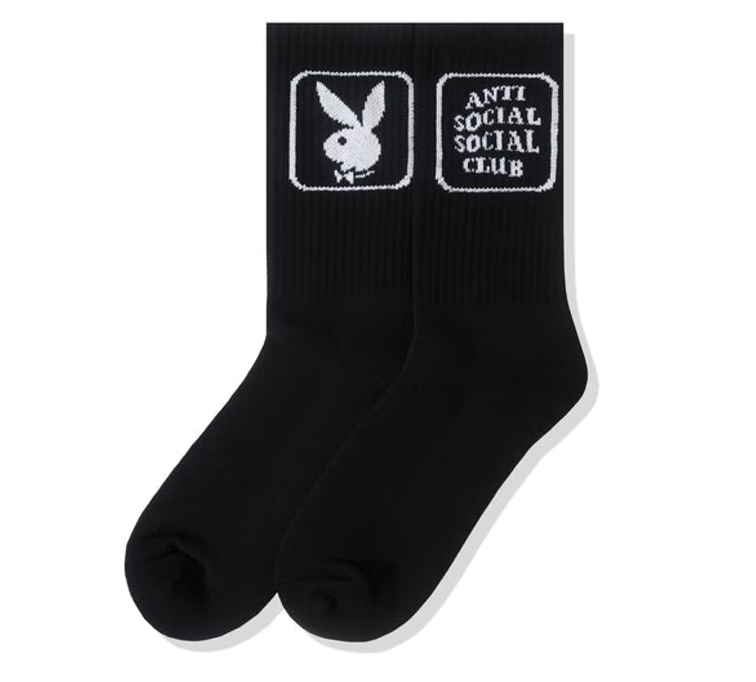 Anti Social Social Club Playboy x ASSC Bunny Socks