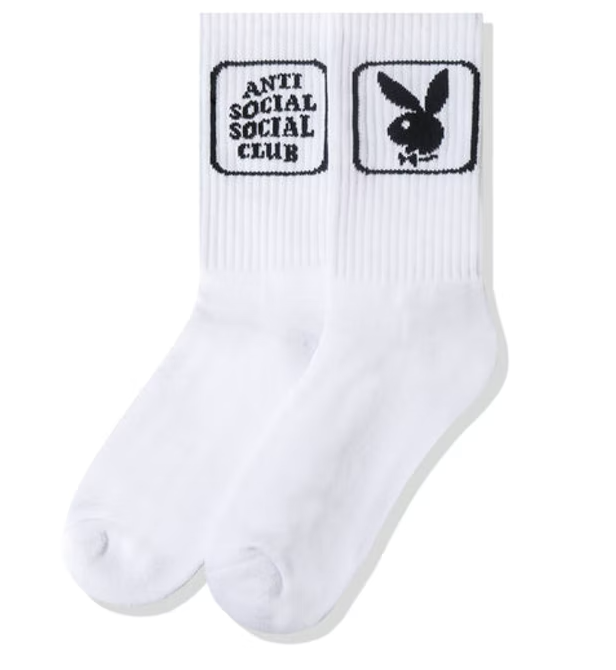 Anti Social Social Club Playboy x ASSC Bunny Socks