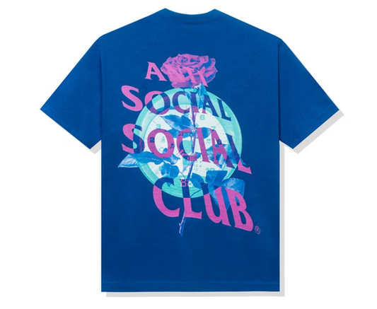 Anti Social Social Club Out Of Time Blue Tee