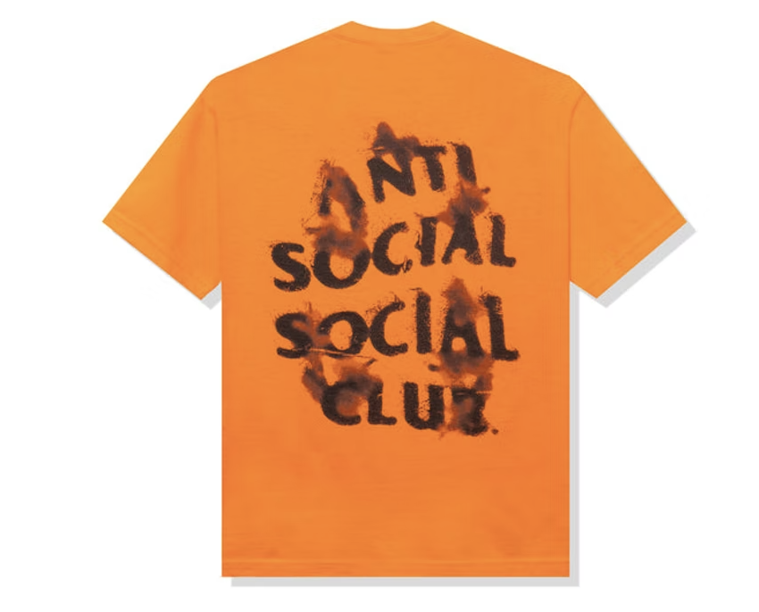 Anti Social Social Club The Notebook Orange Tee