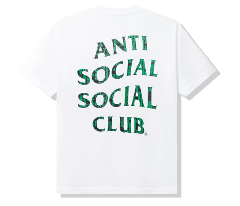 Anti Social Social Club Glitch White Tee