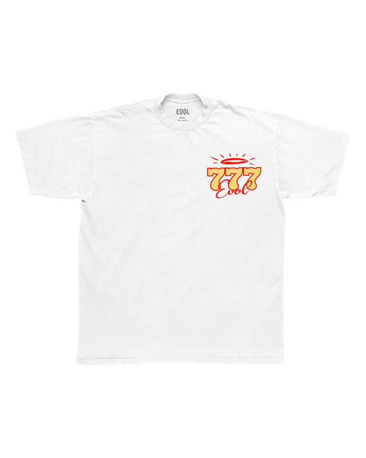 EVOL 777 White And Yellow shirt