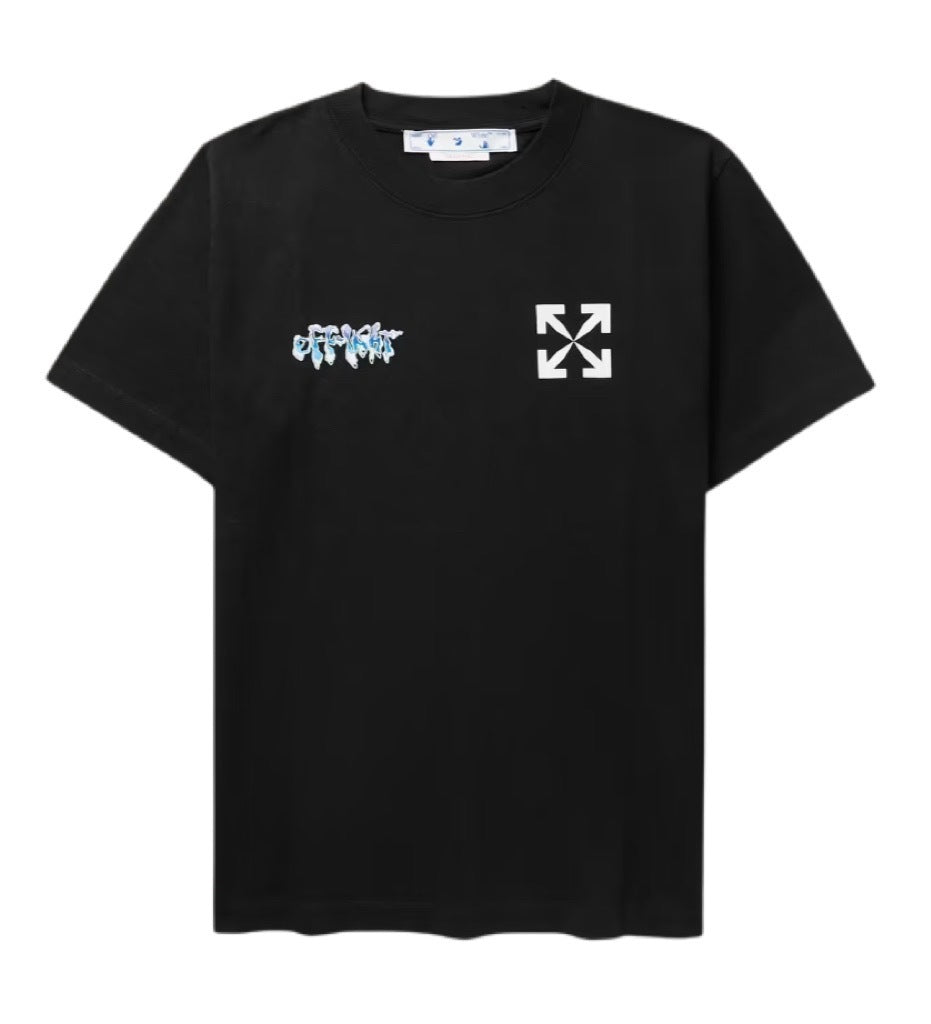 OFF-WHITE Slim-Fit Printed Cotton-Jersey T-Shirt